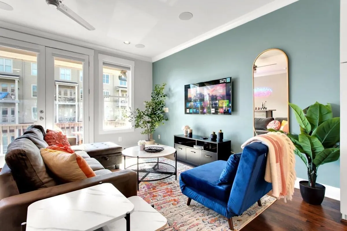 펜션 Lux Nashville Retreat 12 Beds Games Bar